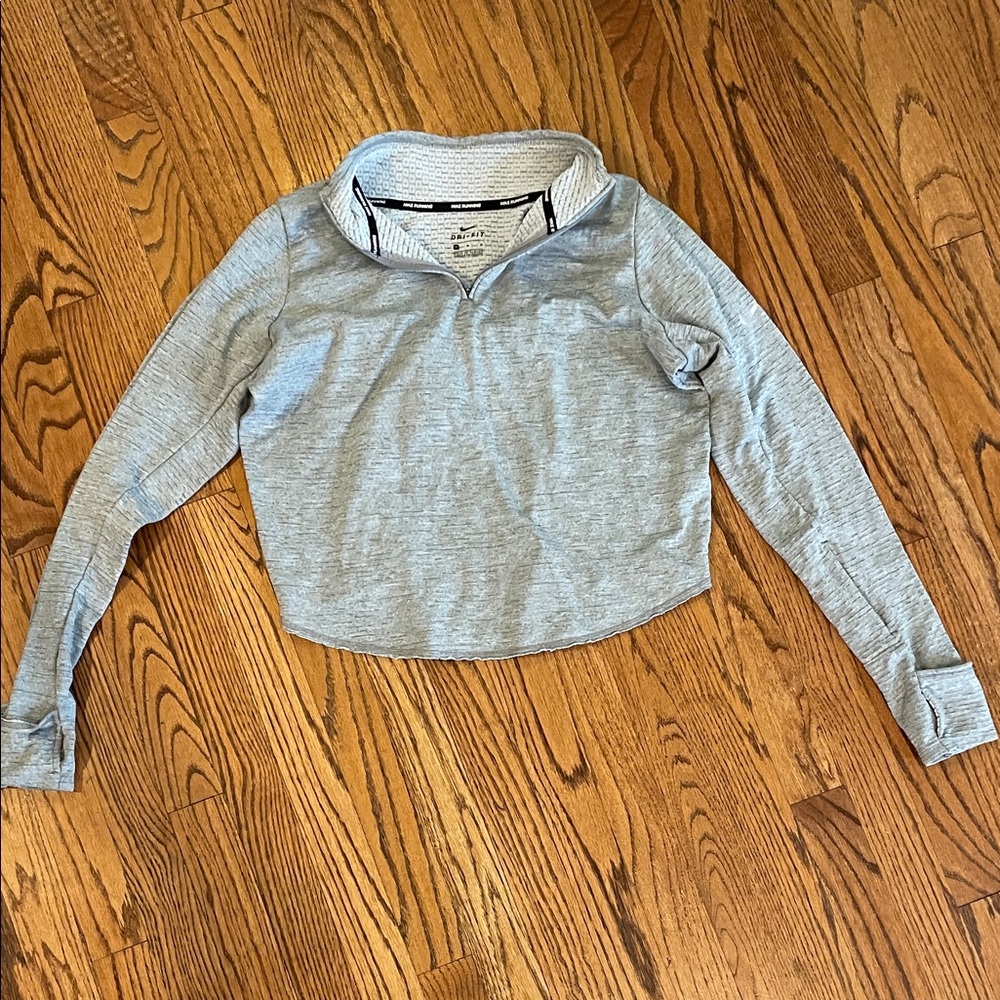 Nike Dri-FIT Gray Running Top